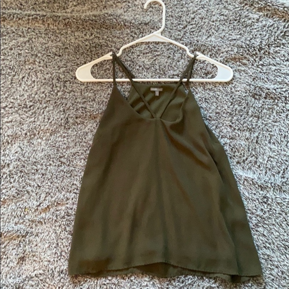 Green Casual Tank